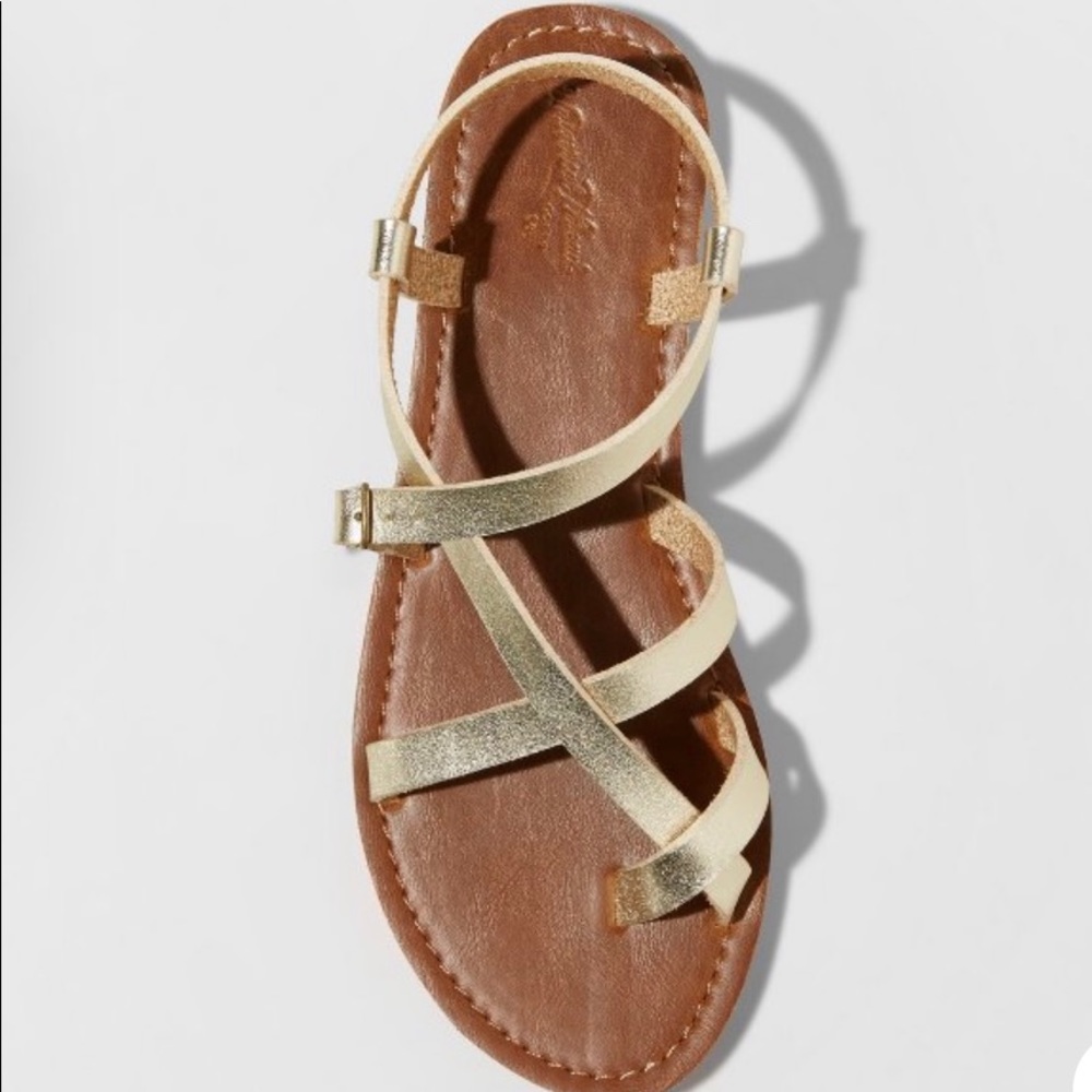 NWT Lavinia Toe Wrap Thong Sandals